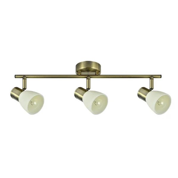 ABRILA Regleta Cholo Cuero 3 Focos