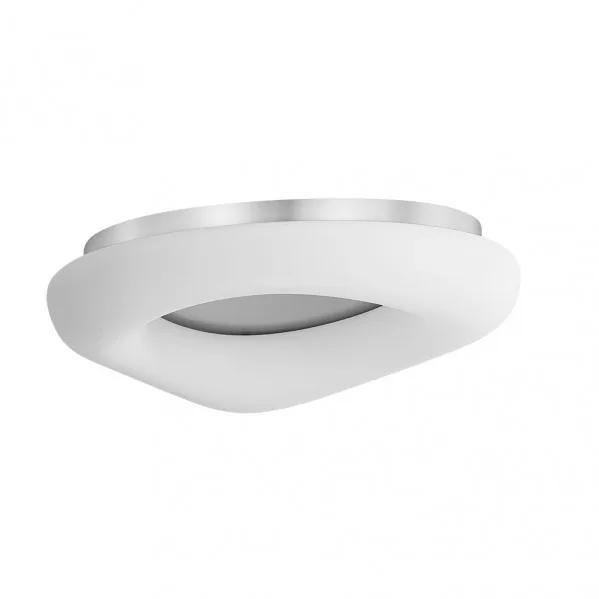 Plafon paris gr 60w 3000-4000-6500k cm blanco/plata 5100lm 14x64x54 cm c/remoto, memoria y reg.intensidad