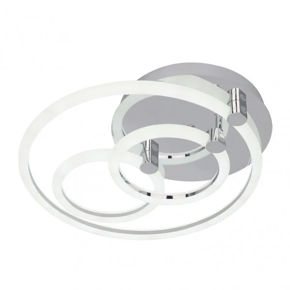 Plafon 68w 3000k, 4000k, 6500k Cromo Alya 10x44x40cm 9180Lm Regulable, Memoria y C Remoto marca FABRILAMP