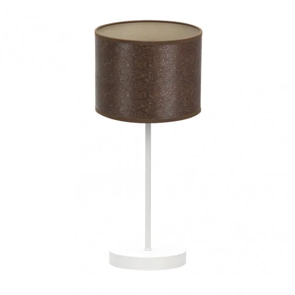 Sobremesa Jerte 1xe14 Blanco/oxido 42x17x17 Cm marca FABRILAMP