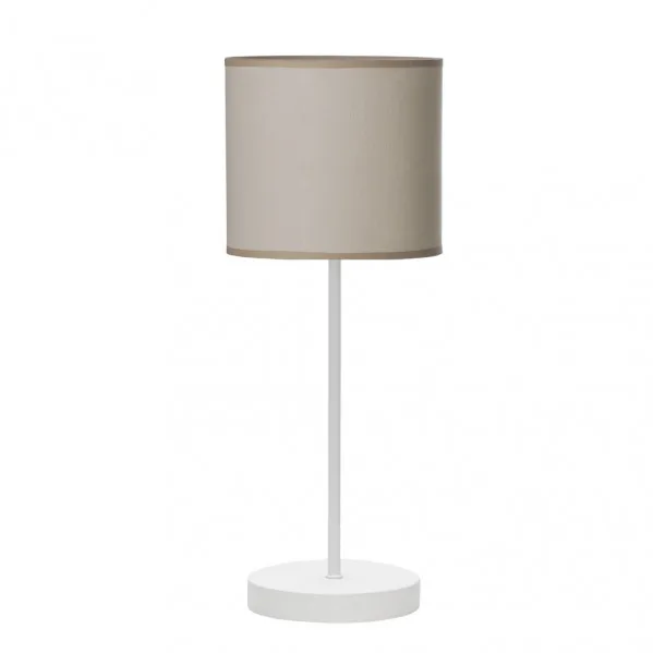 Sobremesa Ibor 1xe14 Blanco/piedra 42x17x17 Cm marca FABRILAMP