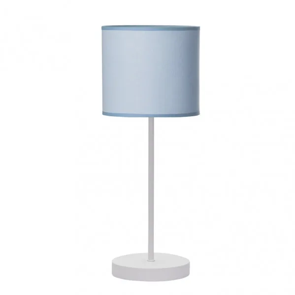 Sobremesa Ibor 1xe14 Blanco/azul 48x17x17 Cm marca FABRILAMP