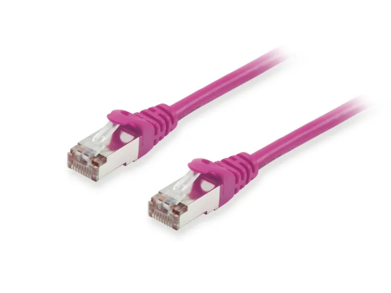 Equip 606808 cable de red Púrpura 10 m Cat6a S/FTP (S-STP)