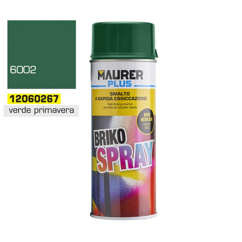 MAURER - Spray Pintura Verde Primavera 400 ml.