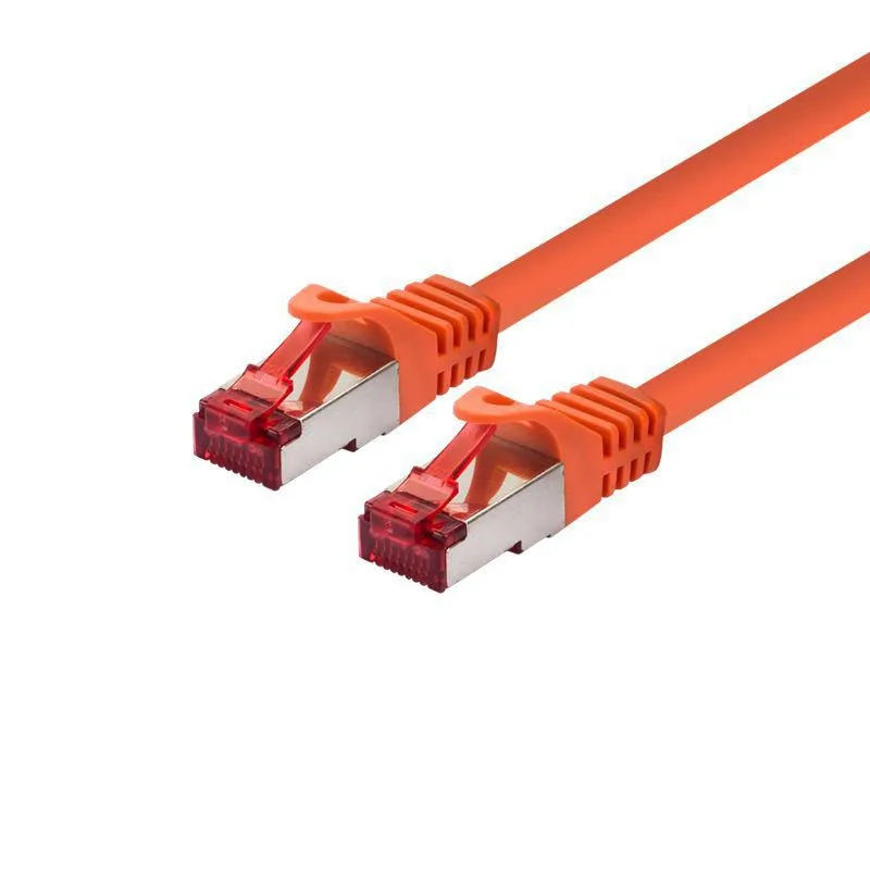 LOGON Cat6 5m - Cable de Red (Cat6) Naranja
