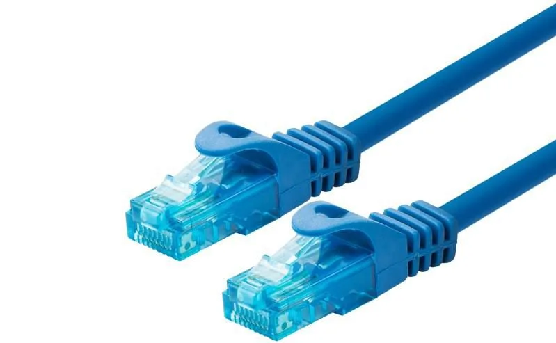 LOGON UTP Cat.5e - Cable de Red (1,5 m, RJ-45, RJ-45, Azul)