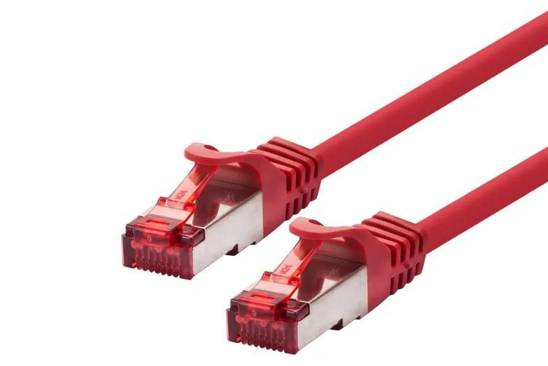 LOGON PROFESSIONAL TCR66SS003R cable de red Rojo 0,3 m Cat6 S/FTP (S-STP)