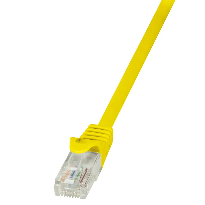 LogiLink 1m Cat.5e U/UTP cable de red Amarillo Cat5e U/UTP (UTP)