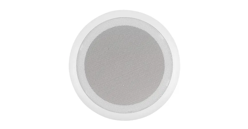 Fox FXCS-P6510FR - Altavoz de techo (6", 5/10 W, 100 V), color blanco