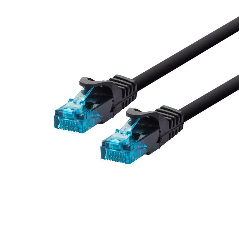 LOGON UTP Cat.5e - Cable de Red (7,5 m, RJ-45, RJ-45, Negro)
