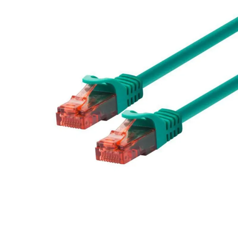 LOGON TCU66U250G cable de red Verde 25 m Cat6 U/UTP (UTP)