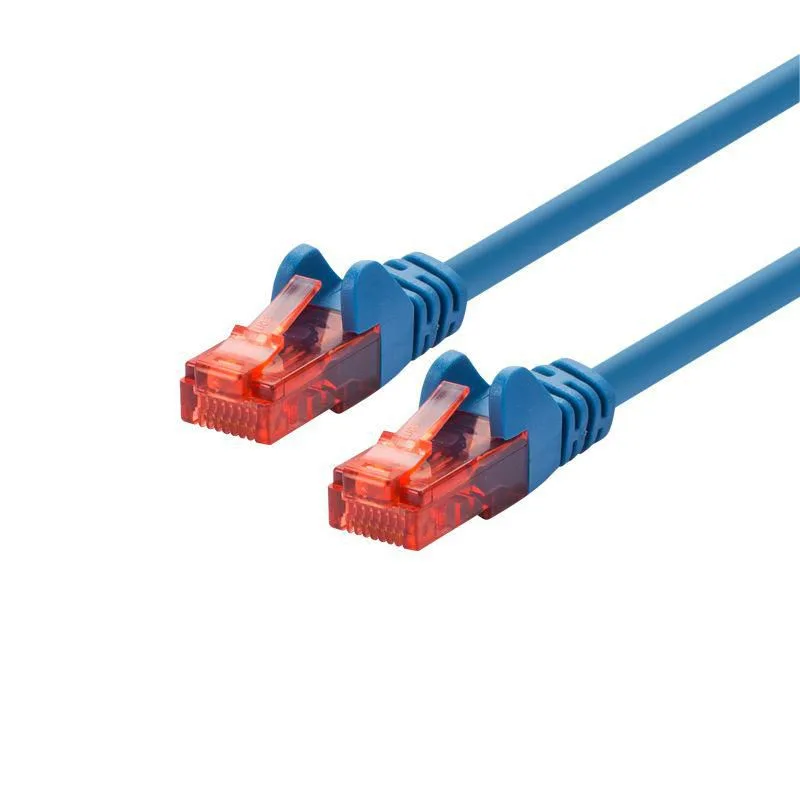 LOGON UTP Cat6 20m - Cable de Red (20m, RJ-45, RJ-45, Cat6) Azul