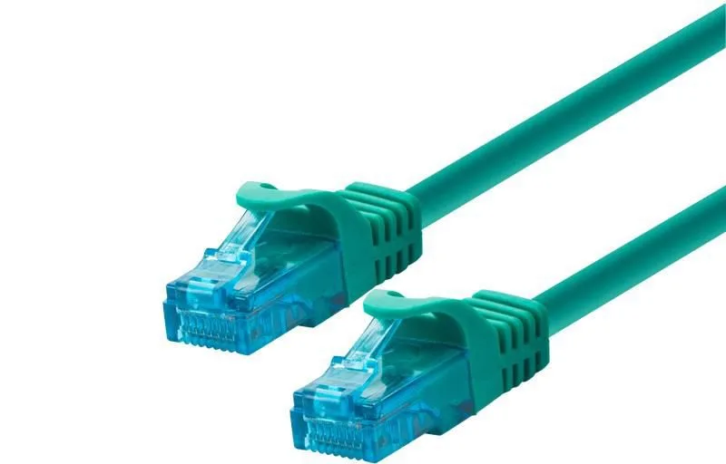 LOGON UTP Cat.5e - Cable de Red (7,5 m, RJ-45, RJ-45, Verde)