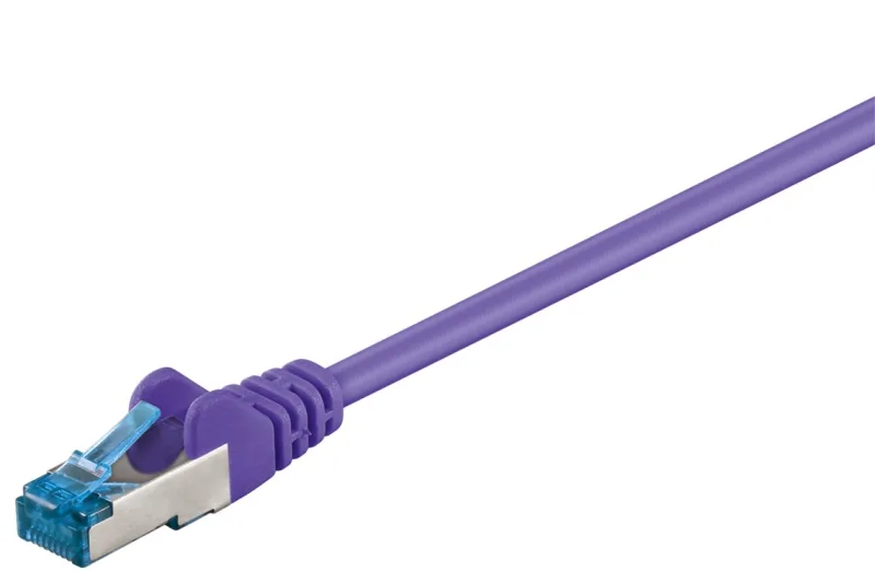 Goobay 94156 cable de red Violeta 15 m Cat6a S/FTP (S-STP)