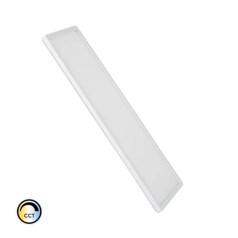 Ledkia Plafón LED 24W Rectangular CCT 580x200 mm Doble Cara SwitchCCT