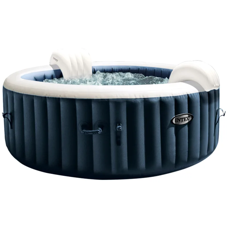 Spa hinchable INTEX 4 personas Bubble Massage Navy