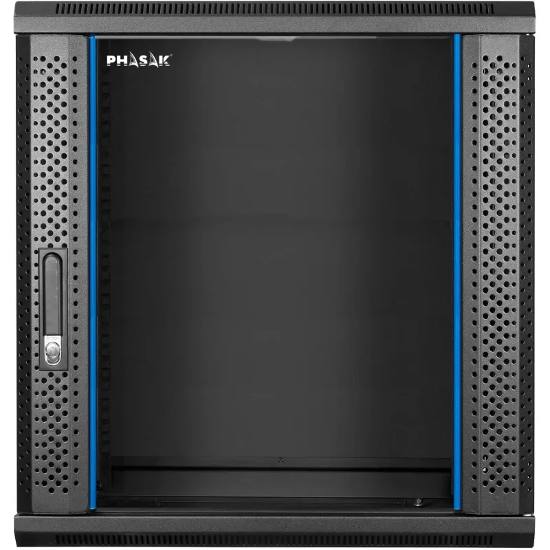 Rack Mural 19" PHASAK Pro 12U 600x450 - PHO 2112D | Desmontado