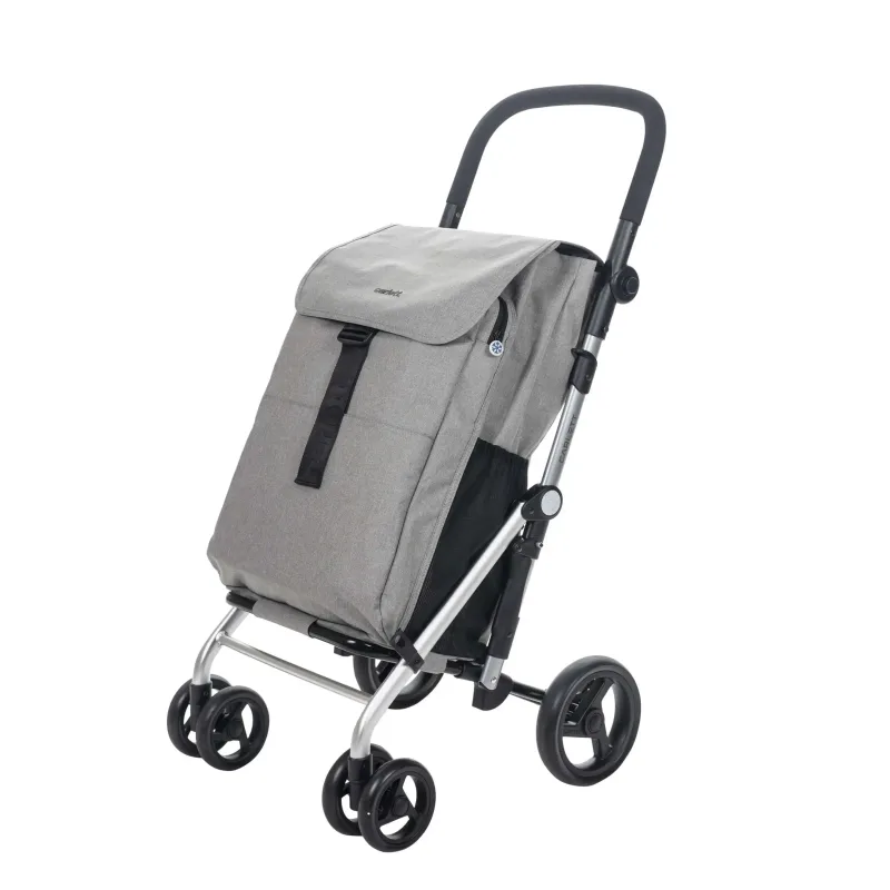 Carlett Carro de la compra plegable 4 ruedas con freno Classic Family