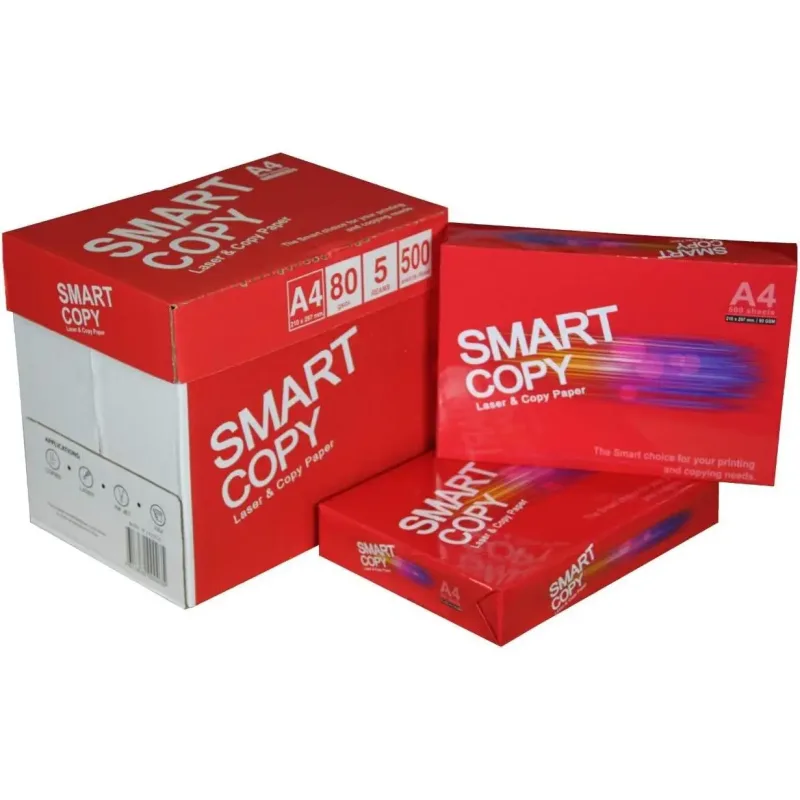 Com-Fort House Folios Marca Smart Copy 500 Folios DIN A4 y 80 Grs Paquetes para Oficina, Hogar Pack de 5 Paquetes