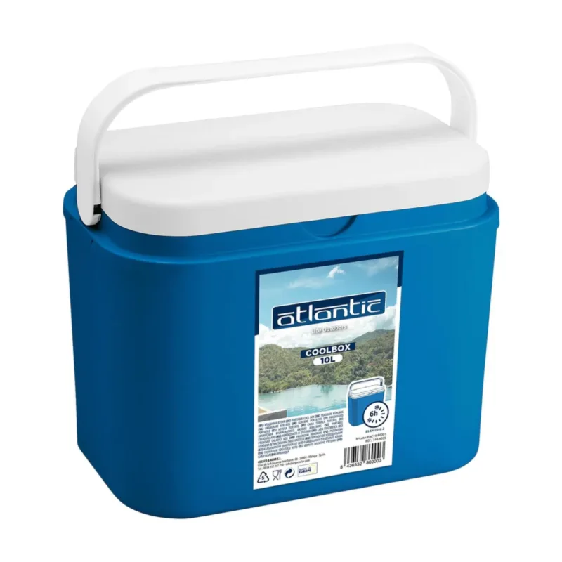 Start Electric | Nevera Portátil Térmica Azul - Cool Box Resistente de Polipropileno - Ideal para Camping, Playa, Jardín, Barbacoas y Piscina - Capacidad 10L/18L/24L/30L - Hasta 6h de Frío | Marca
