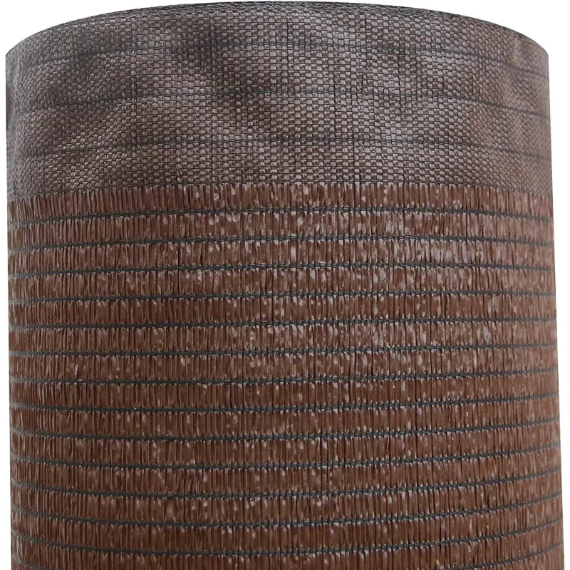 Flonatur Mallas ocultación jardín marron, Varias Medidas, Malla sombreo al 90%, Malla jardín Thayba