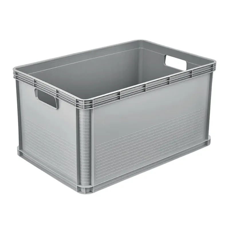 Keeeper Caja de Almacenamiento Gris Nórdico 60 X 40 X 32 Apilable y Resistente a Arañazos