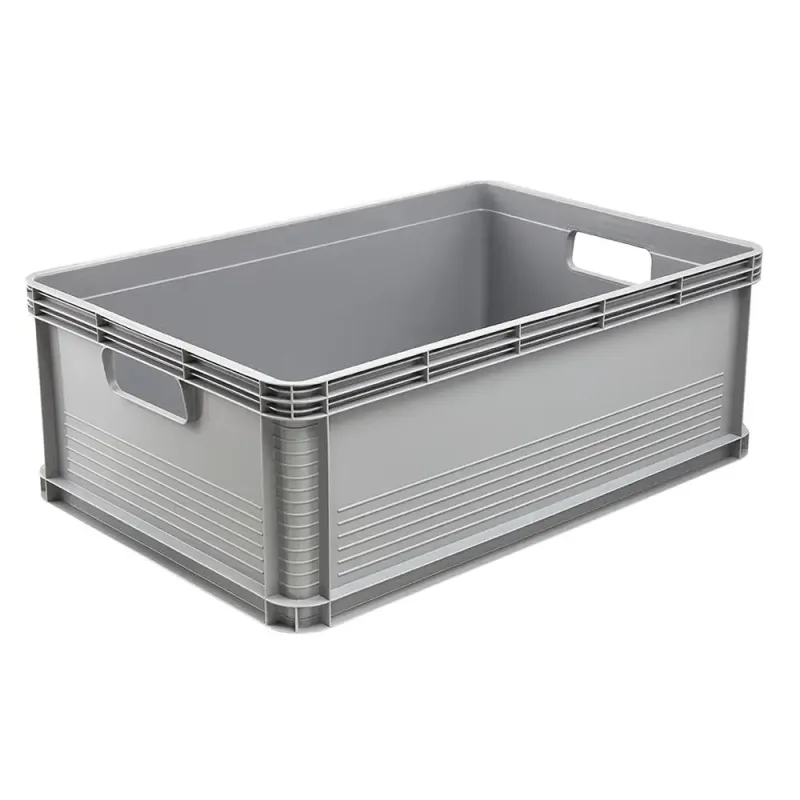 Keeeper Caja de Almacenamiento Gris Nórdico 60x40x22 Apilable Resistente a Arañazos y ácidos