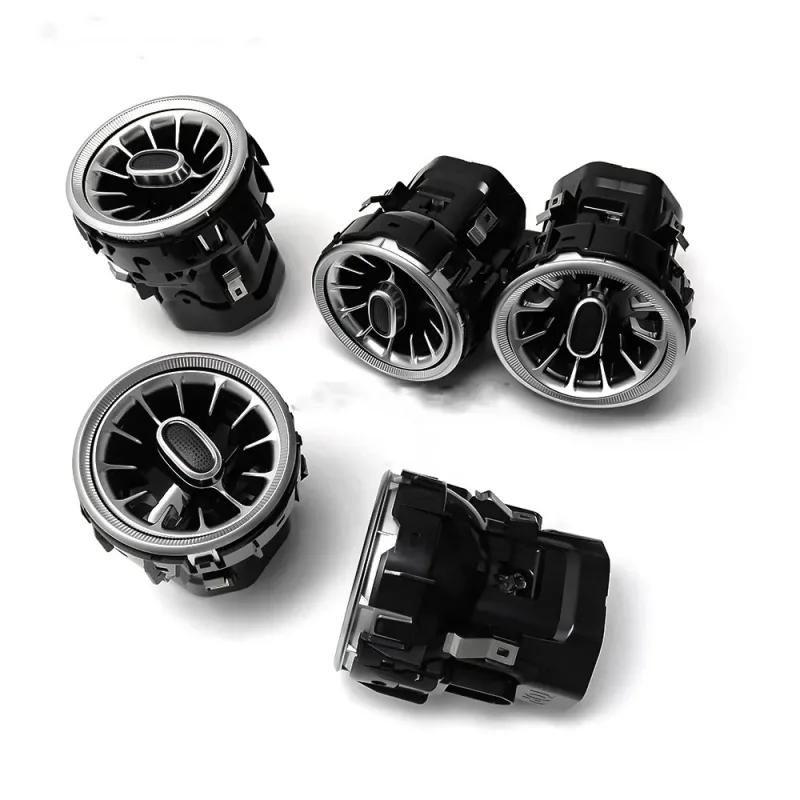 Tablero frontal Interior, aire acondicionado, salida de ventilación de CA, embellecedor Turbo para Mercedes Benz Clase V EQV Vito Viano Valente Metris W447