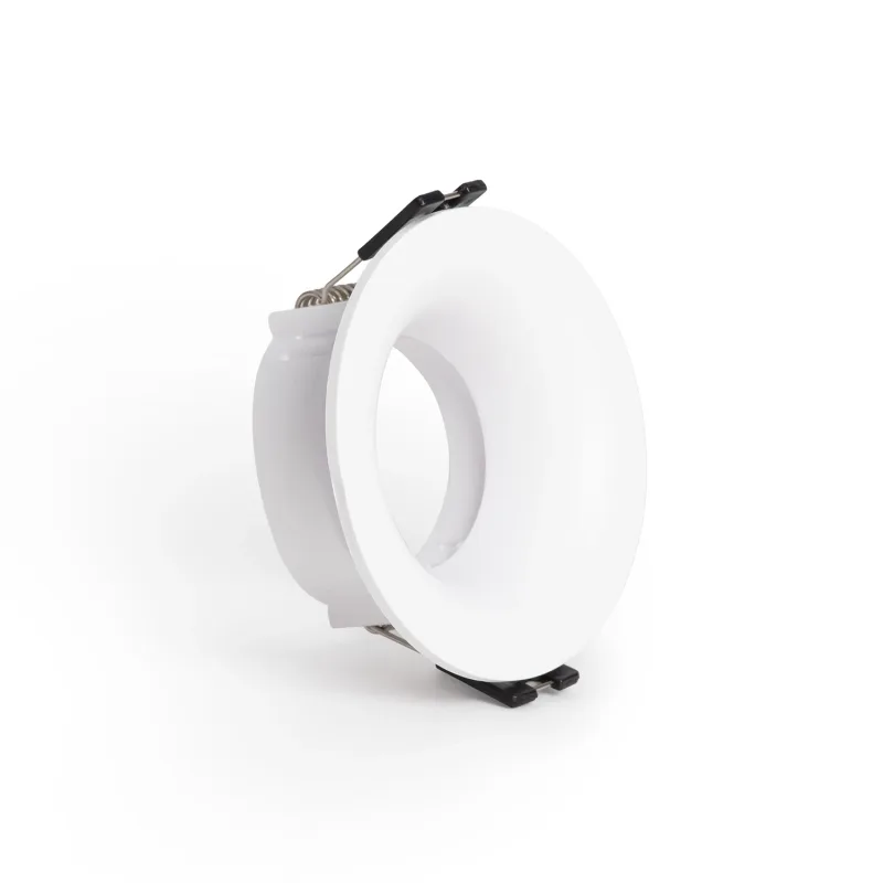 Ledkia Aro Downlight Cónico Bajo UGR para Bombilla LED GU10 / GU5.3 Corte Ø 70 mm Blanco