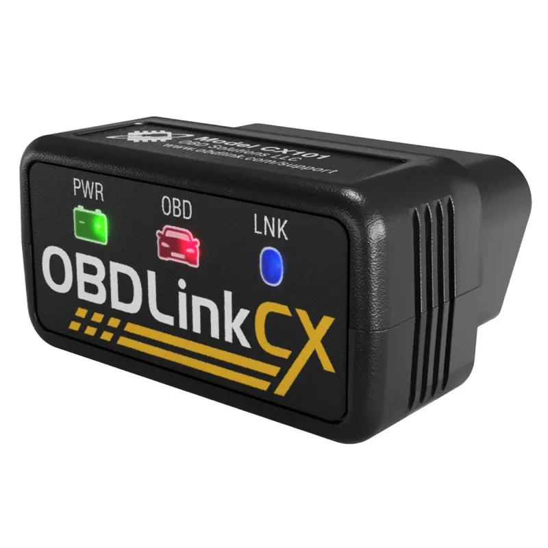 OBDLink CX - Diseñado para el adaptador Bimmercode Bluetooth 5.1 BLE OBD2 funciona con iPhone/iOS y Android, codificación de automóviles, OBD II