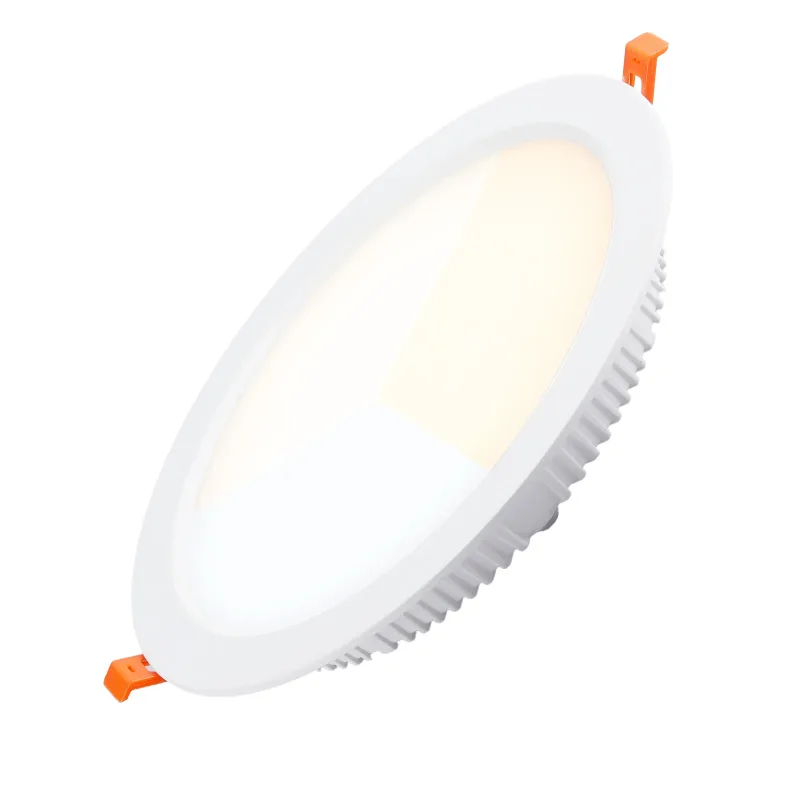 ALPINALUZ Downlight LED Circular Empotrable 25W, Corte Ø190mm, Alta Eficiencia 115lm/W, IP20, CCT Seleccionable: 3000K-4000K-6000K ideal para aplicaciones interiores en oficinas, cocinas y locales