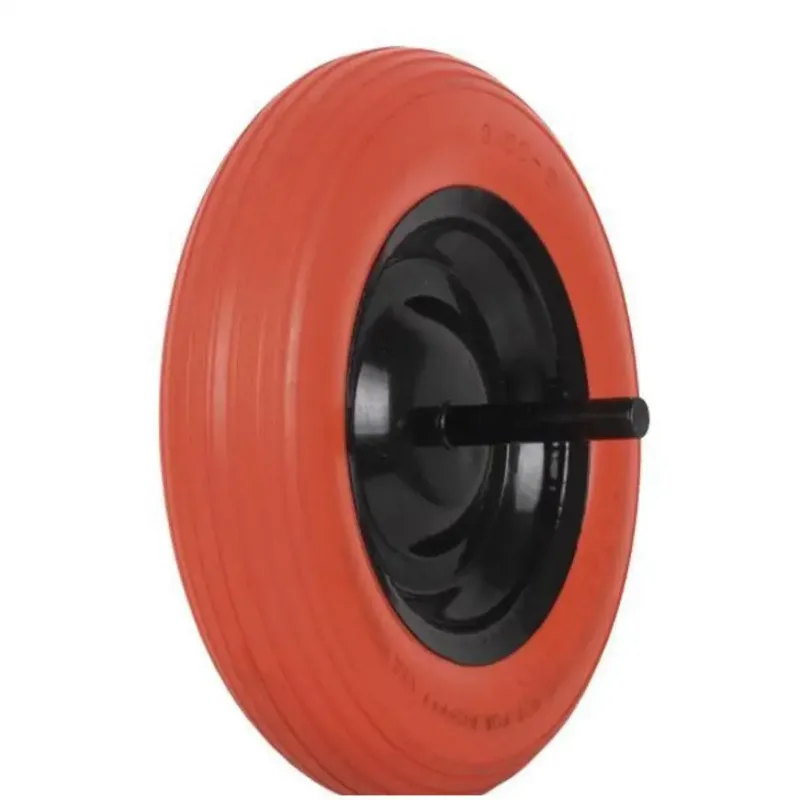 SANCO STORE- cofan Rueda impinchable de obra | Con varillas Ø 20 mm | Para pesos de 120 kg