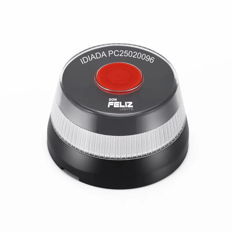 Baliza emergencia V16 Don FELIZ conectada con geolocalizacion DGT 3.0, luz de emergencia homologada, conectada y autorizada por DGT, señal V16 con pilas incluidas, conectividad Telefonica , vision 360