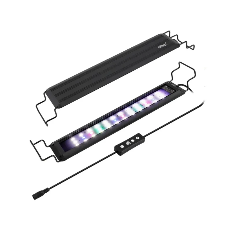 HYGGER HG058 Pantalla LED WRGB - Luz LED Alto Brillo, Regulable y Programable para Acuarios Plantados