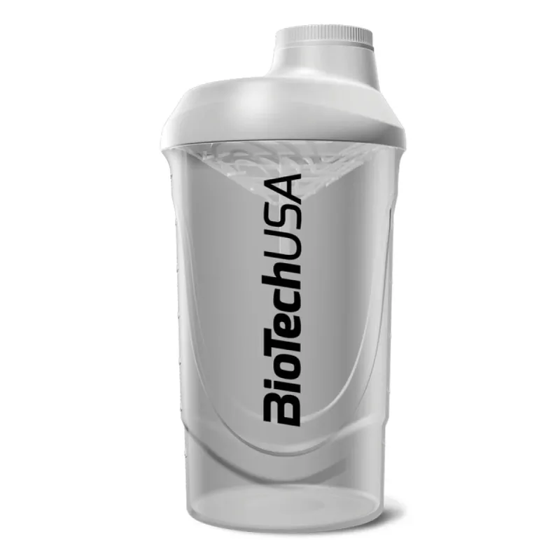 Shaker Deportivo Wave 600 ml BioTech USA - Botella mezcladora para batidos de proteína