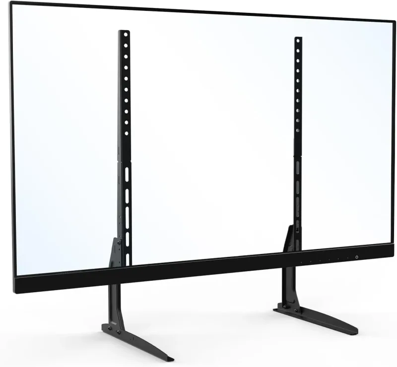 Soporte TV Pie Universal Ajustable de 3 Niveles para Pantallas de LCD LED OLED 32"-85", Soporte Pie TV con Capacidad de hasta 50 kg, Máx