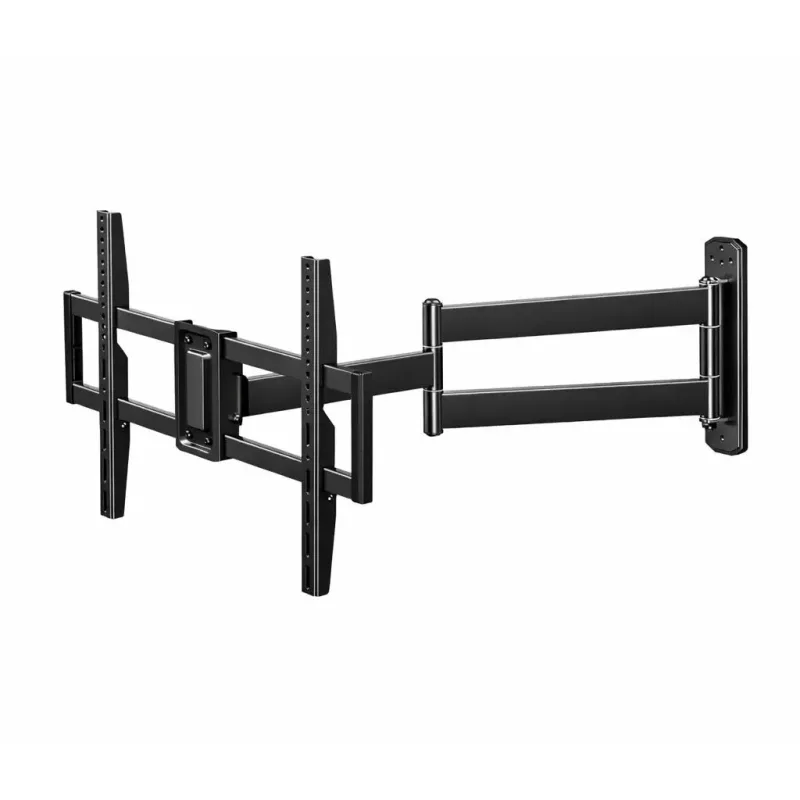 Soporte de TV de Pared Articulado y Extensible con Brazo Extra Largo de 72 cm, Giratorio e Inclinable, Compatible con TVs LED LCD OLED, Ajustable, Alta Resistencia y Fácil Instalación