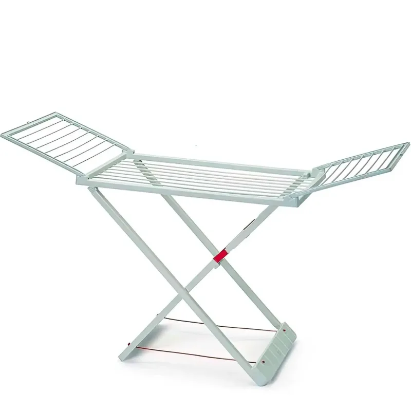 C.A - Tendedero Plegable con Alas de Resina, Superficie de Tendido 20 m, Bloqueo de Seguridad - Resistente al Sol