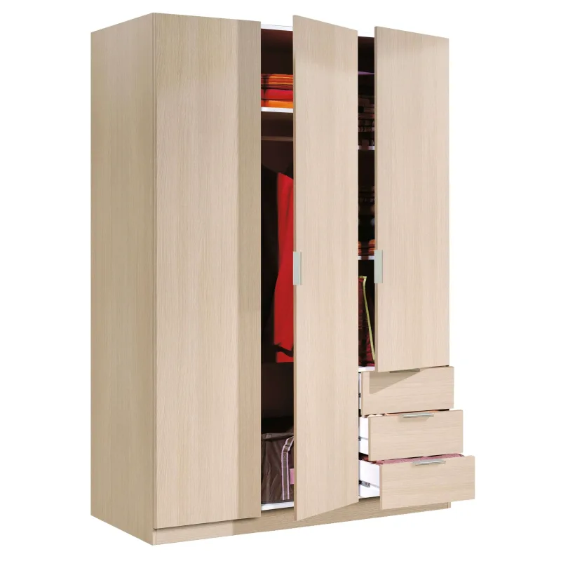 Armario para Dormitorio Andy en Vasrios Colores de 121x52x180 cm