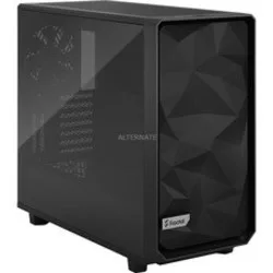 Fractal Design Meshify 2 Negro Torre Media ATX Cristal Templado Panel Tintado diseño Flexible para PC