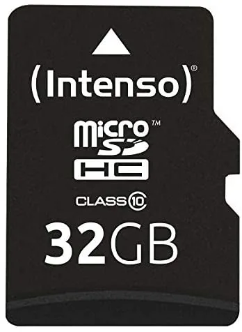 INTENSO Carte MicroSDHC Clase 10-32Go