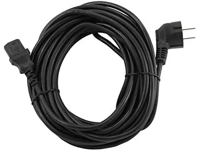 Gembird PC-186-VDE-10M cable de transmisión Negro CEE7/4 C14 acoplador