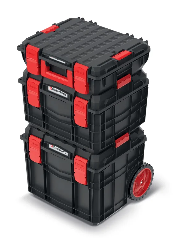 Kistenberg KXCS454080, Conjunto de caja de herramientas móvil C BLOCK PRO, Black