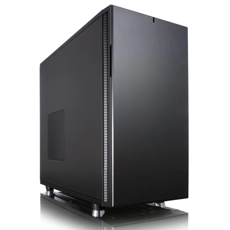 Fractal Design Define R5 Carcasa ATX Negra Silenciosa y de Alto Flujo de Aire con Ventiladores Silenciosos y Soporte para Enfriamiento Líquido