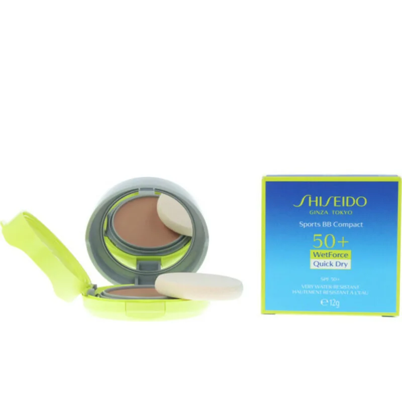 Shiseido Sun Care Sport Bb Compact Spf50+ #Very Dark 12 Gr - 12 Mililitros