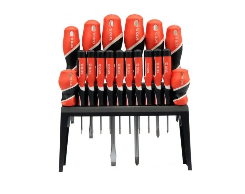 Yato YT-25982 destornillador manual Juego Destornillador plano