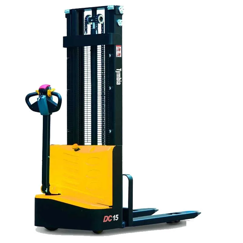 Apilador eléctrico tymbia 1500kg a 3000mm litio 24v/60ah