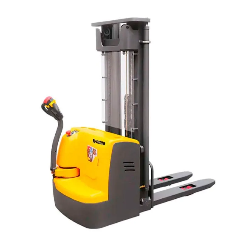 Apilador eléctrico tymbia 1500kg a 5600mm - batería 24v/200ah