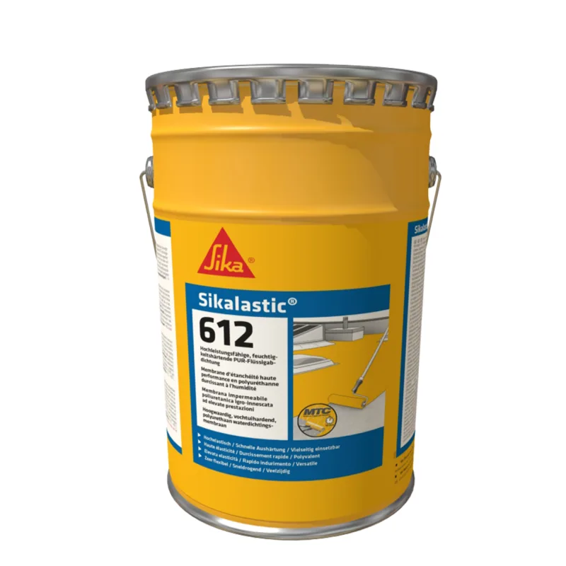 Pintura impermeabilizante líquido sikalastic 612 15l blanco