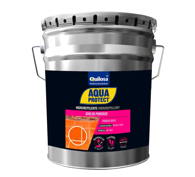 Impermeabilizante exterior quilosa transparente para hormigón 5l. resina.